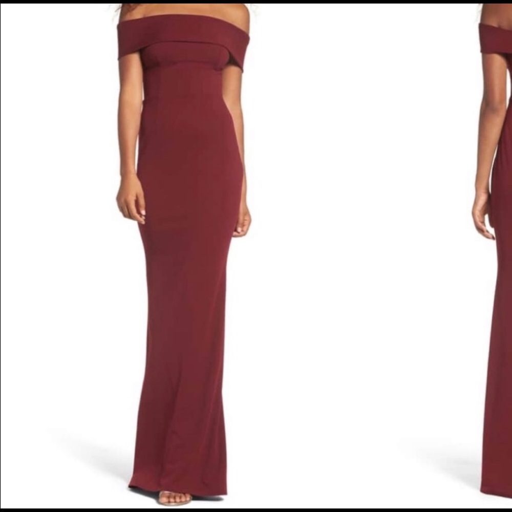 Katie May Legacy Gown in Burgundy sz. 2